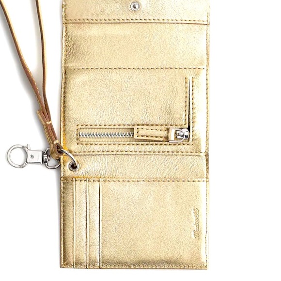 NWT Madewell Card Case Wristlet - Picture 3 of 5